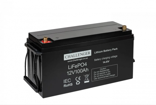 Аккумуляторная батарея Challenger литий-железо-фосфатная 12,8В 100А*ч LiFePO4 12-100